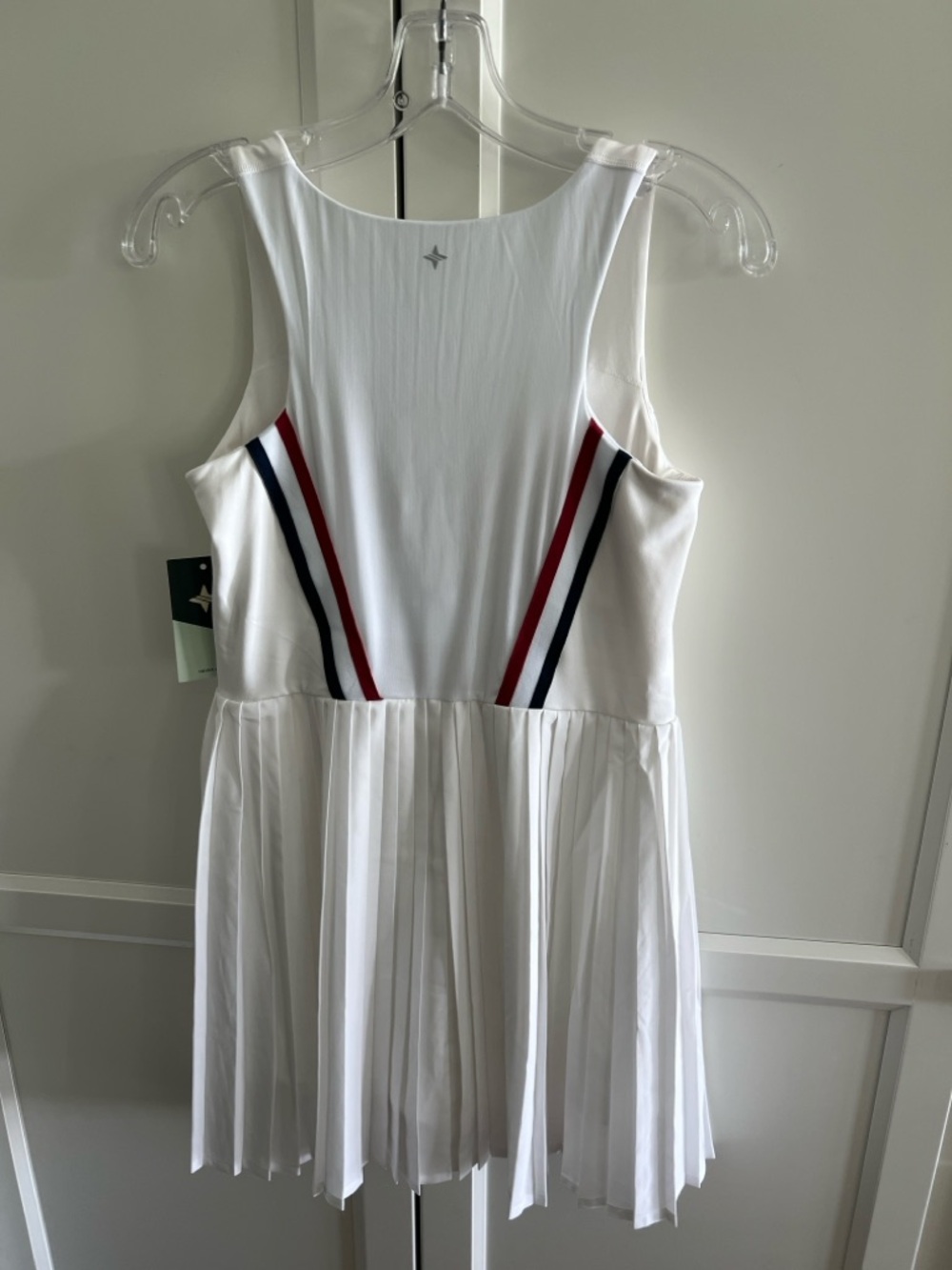 NWT Tuckernuck Sport White Performance Jersey Brent Tennis Dress Size Small